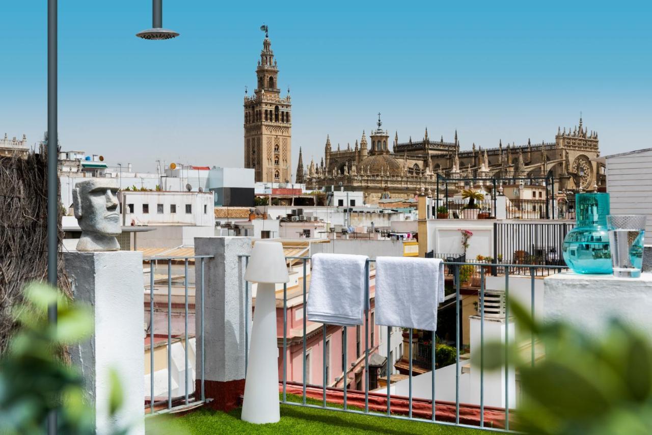 Monkeys Apartments Luxury Penthouse Cathedral & Terrace Siviglia Esterno foto